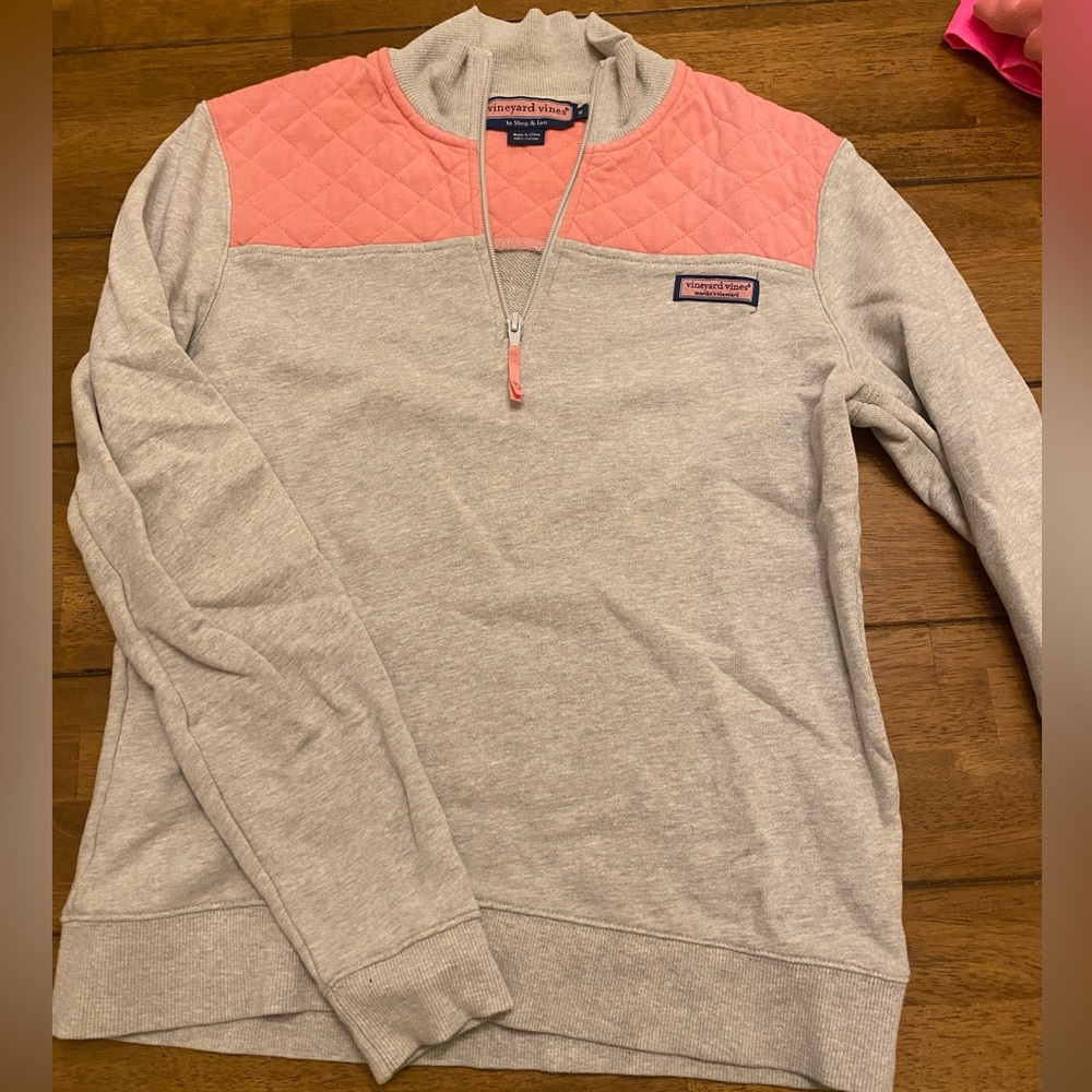 Vineyard Vines Shep Shirt Size Small Gray GUC